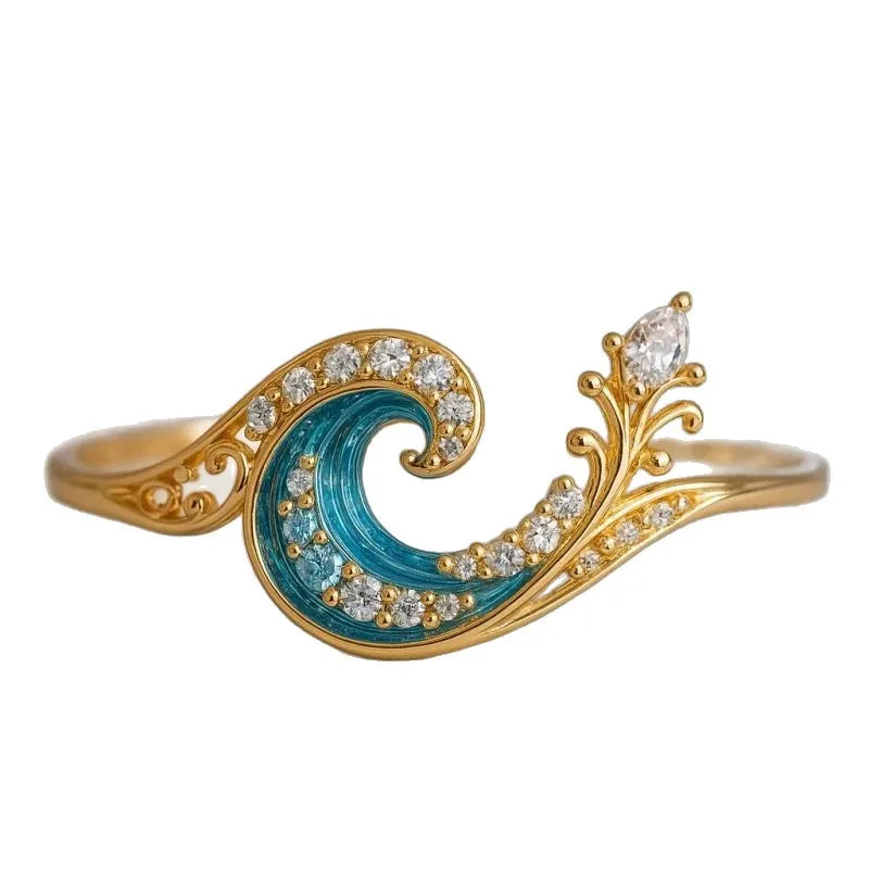 Golden Tide Ring
