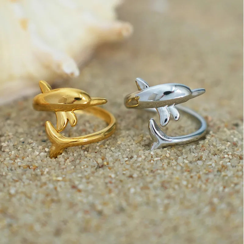 Ocean Joy Dolphin Ring