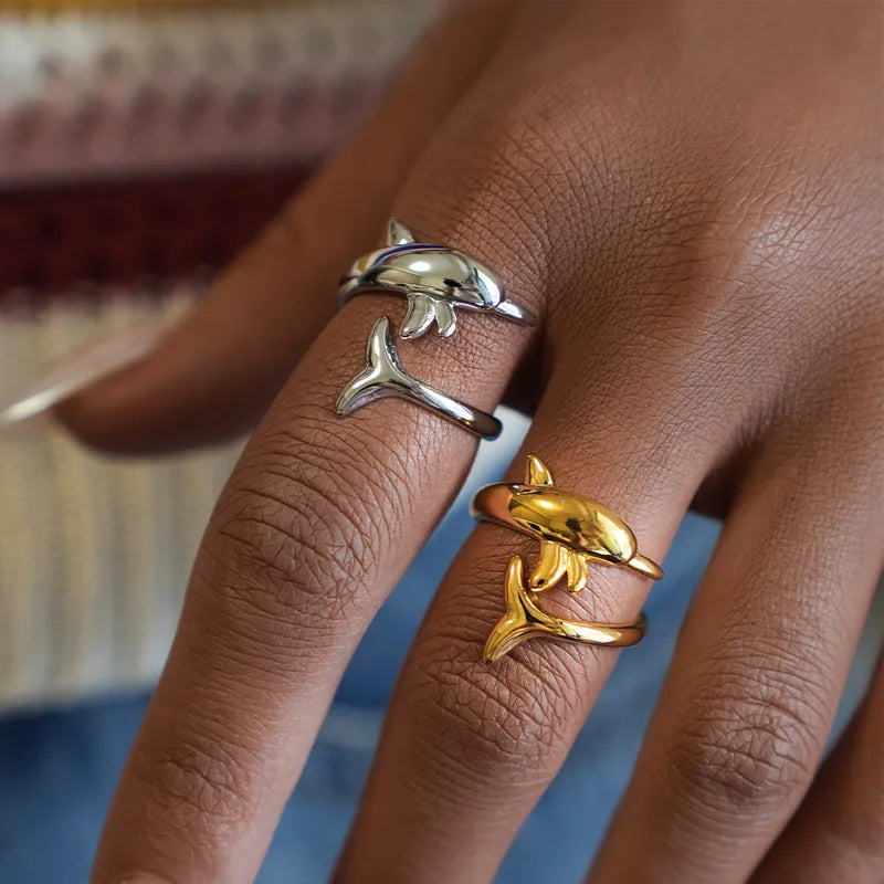 Ocean Joy Dolphin Ring